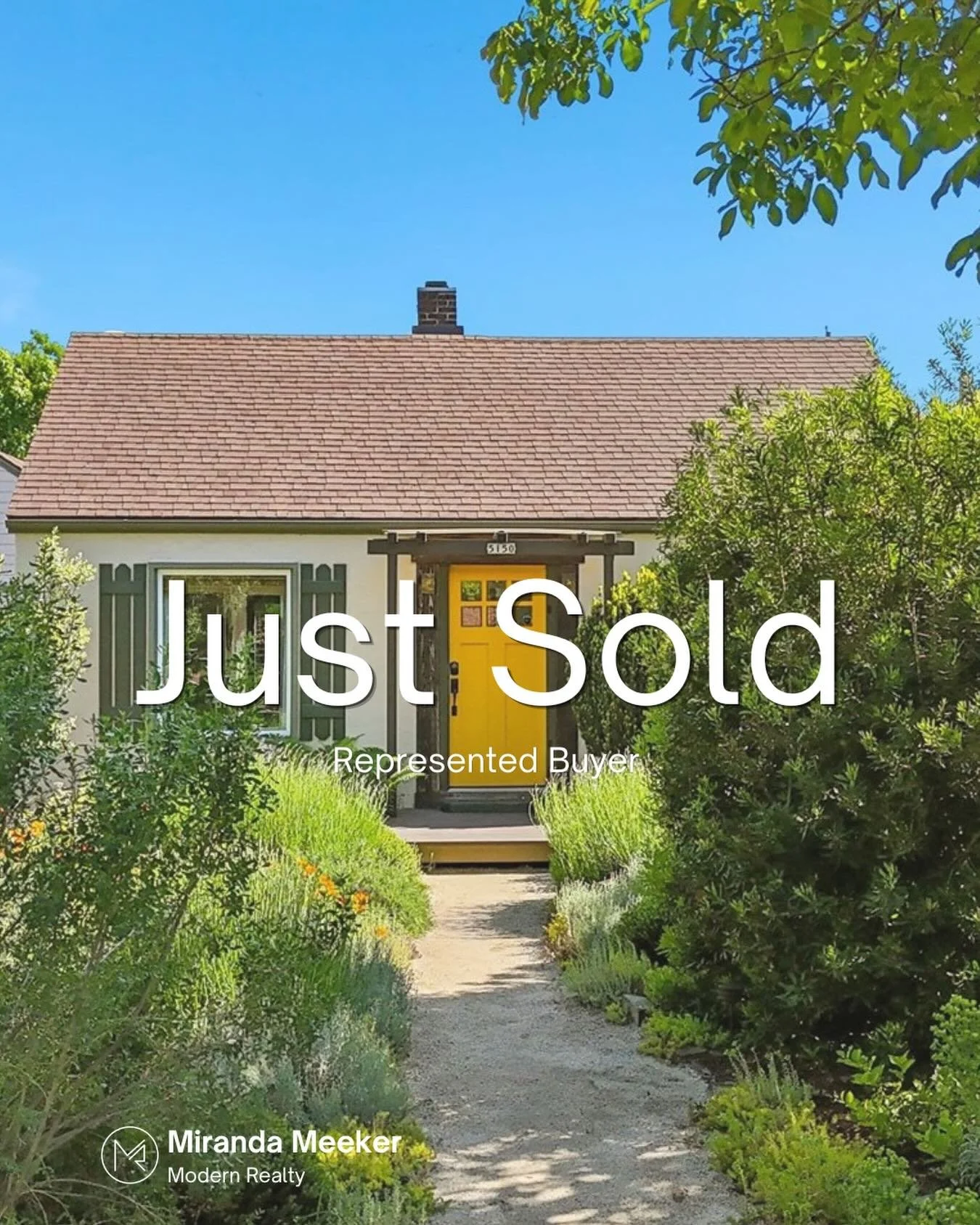 Major congrats to my buyer on beating out multiple offers and landing exactly where he wanted to be. The neighborhood, the layout, the feel, this one checked all the boxes. So proud and grateful for this one! Huge shout out to @cat.jerger.mortgage an