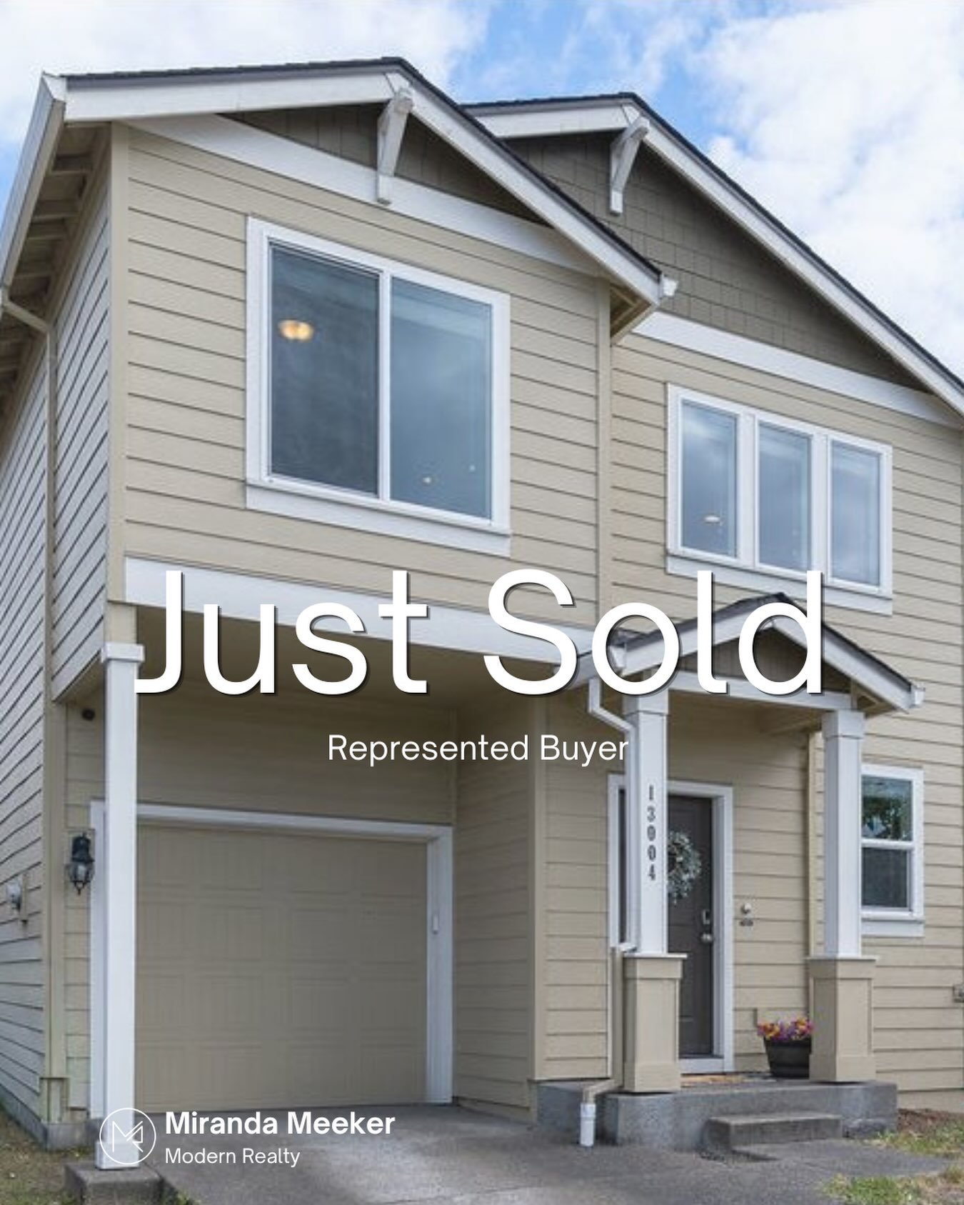Congratulations to my buyer! 🎉 She got preapproved ( shoutout @kaitlinward25 ) and we found her house a week later. This was a great transaction with sellers on the other side who genuinely wanted to do right by everyone the whole way through. So ex