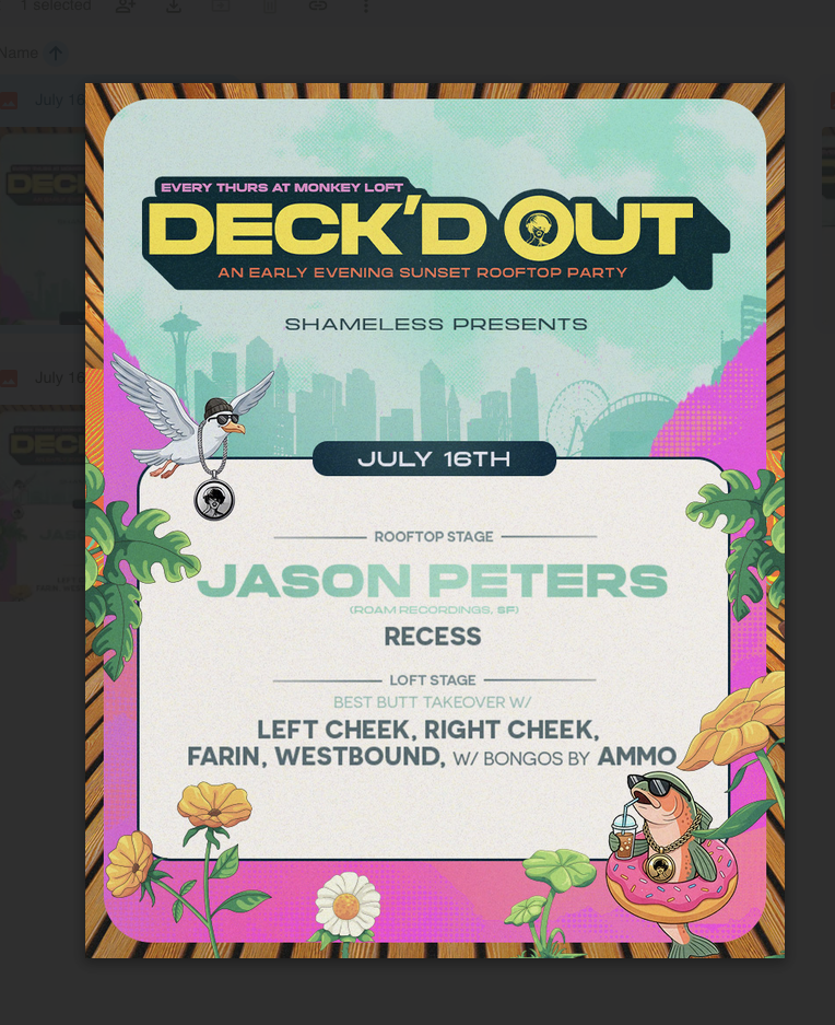 Deck’D Out July 16th