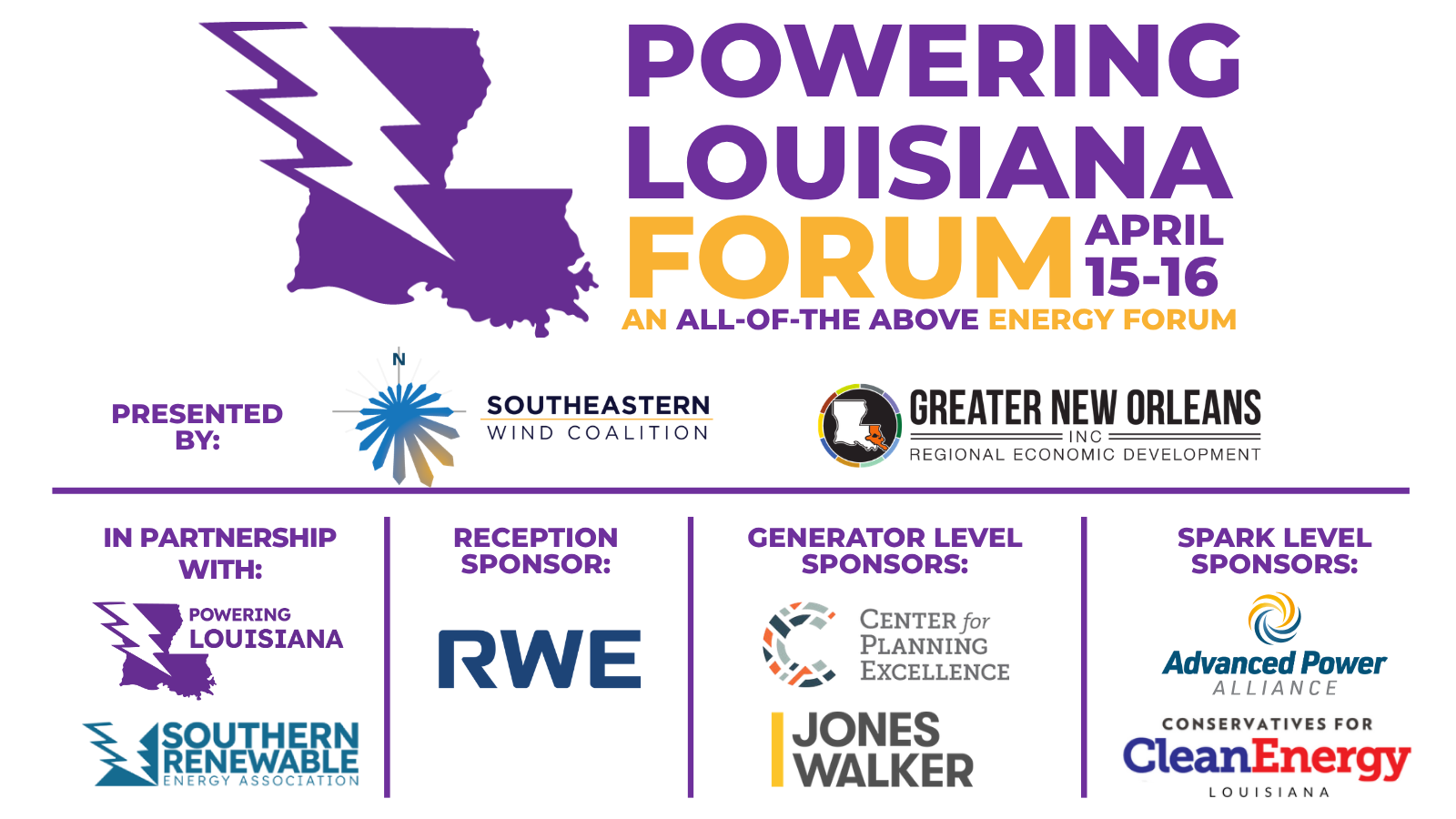 The Powering Louisiana Forum