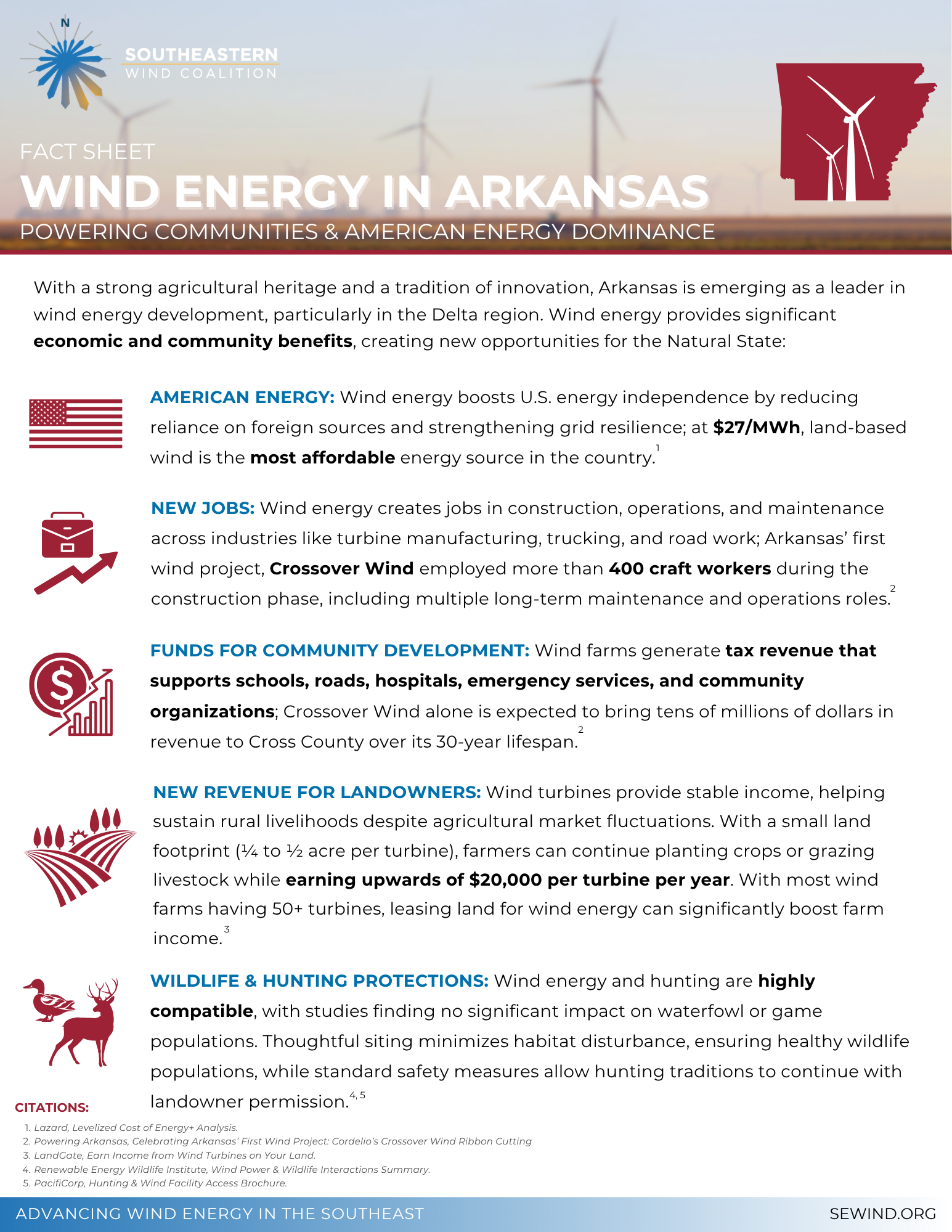 Wind Energy in Arkansas