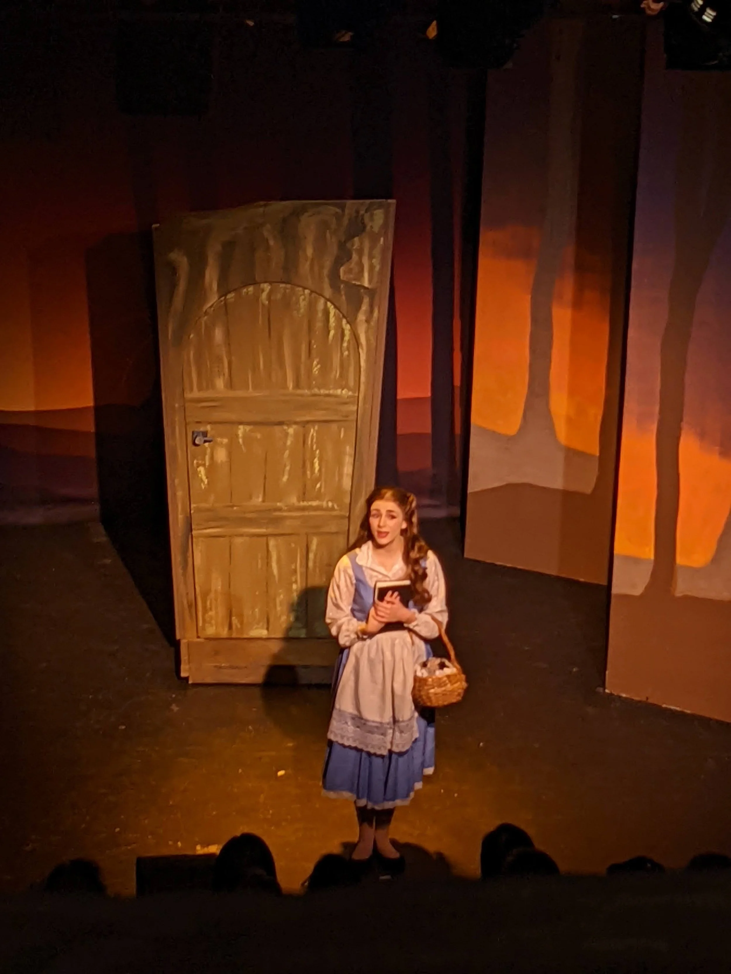 Belle in Beauty and the Beast at Rhino Theatre Mainstage