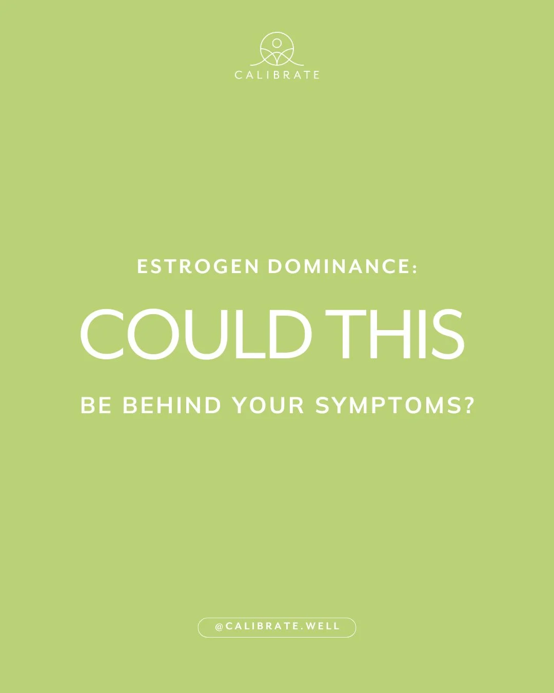 The tea on estrogen dominance.⁠
⁠
It doesn't always mean your estrogen is too high. More often it's about⁠
⁠
- Low progesterone (from stress, missed ovulation, thyroid issues)⁠
⁠
OR⁠
⁠
- Poor estrogen metabolism (sluggish liver, gut health issues, to