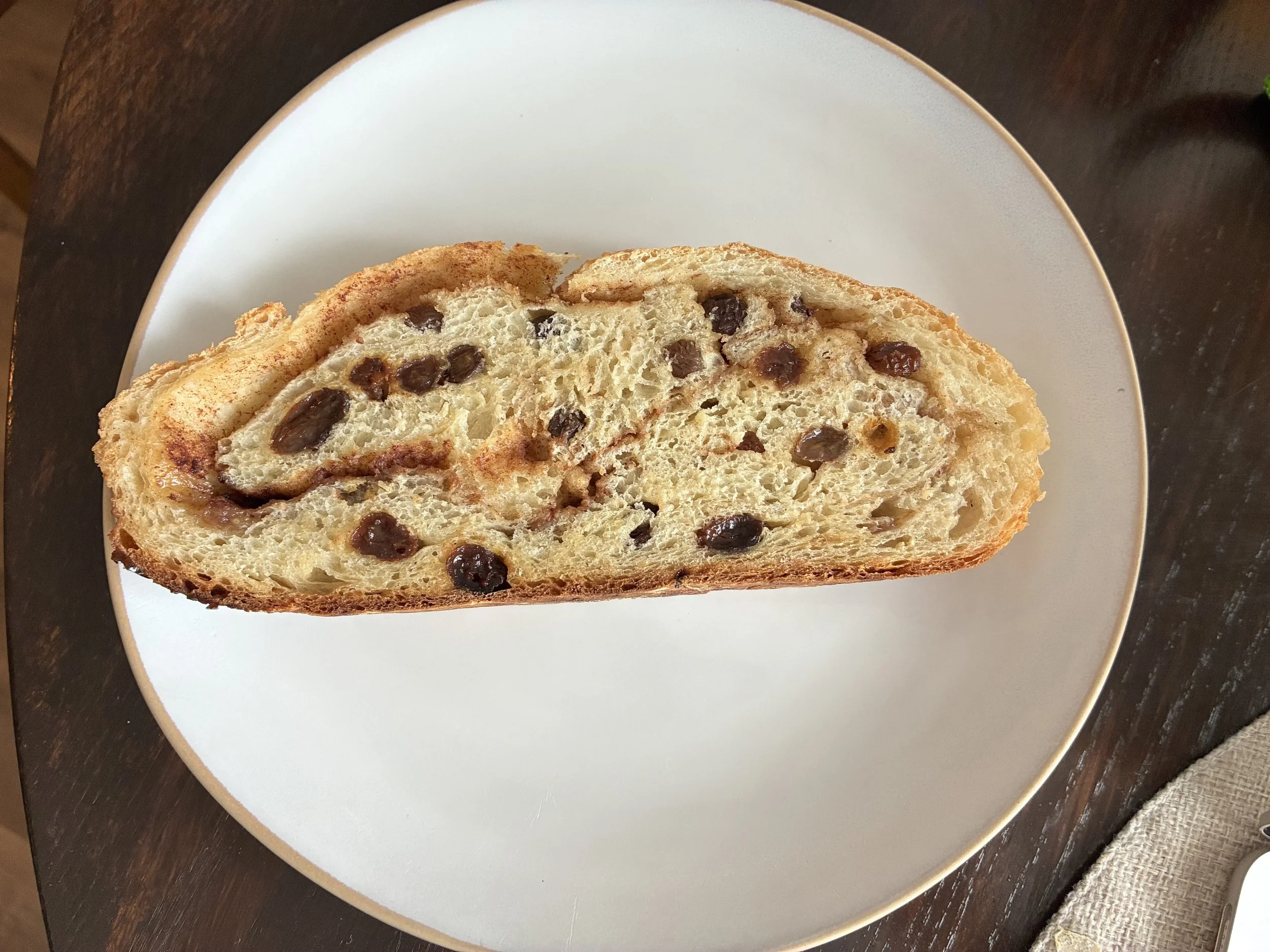 Cinnamon Raisin Artisan Swirl Bread