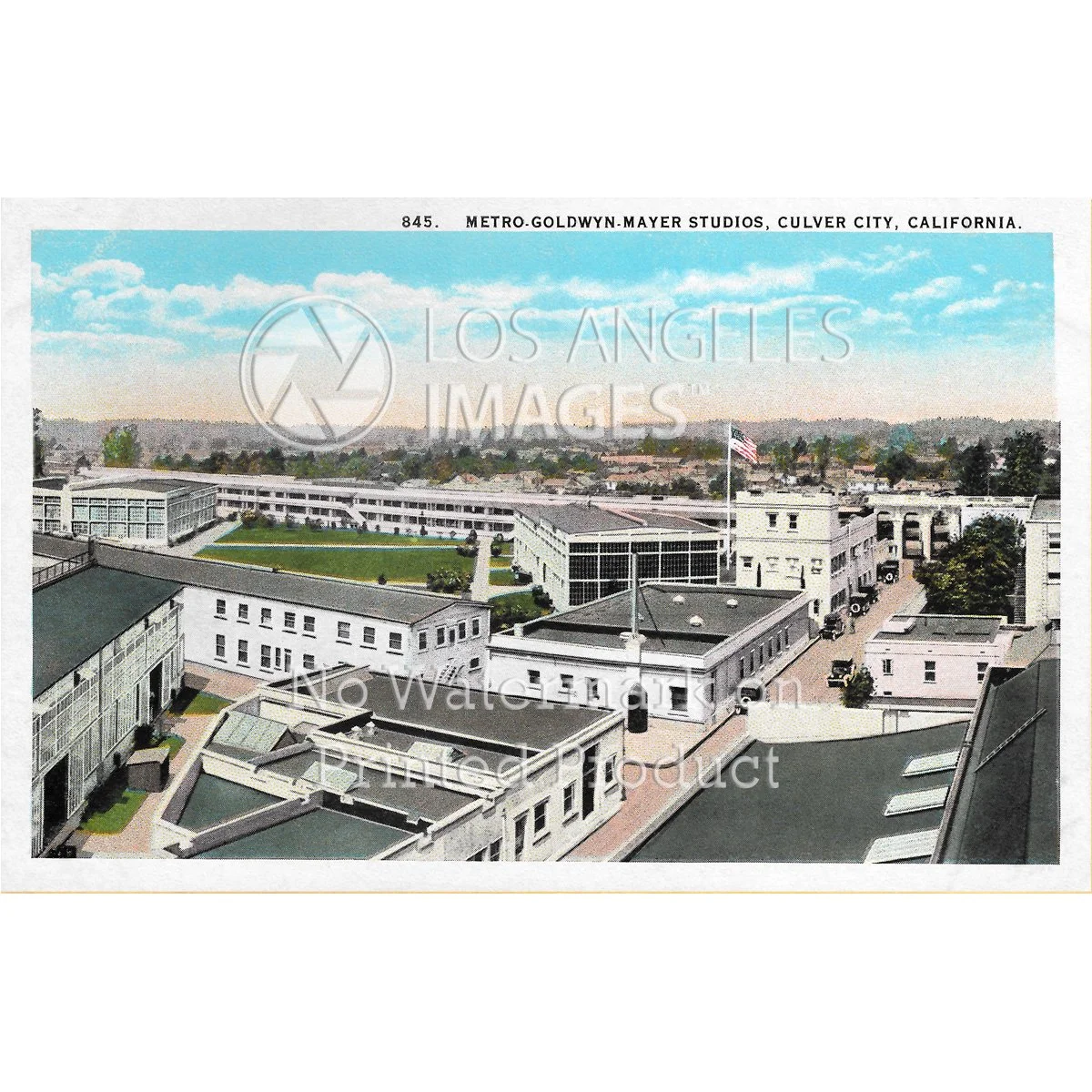 Culver City MGM Metro Goldwyn Mayer Studios - Circa 1925