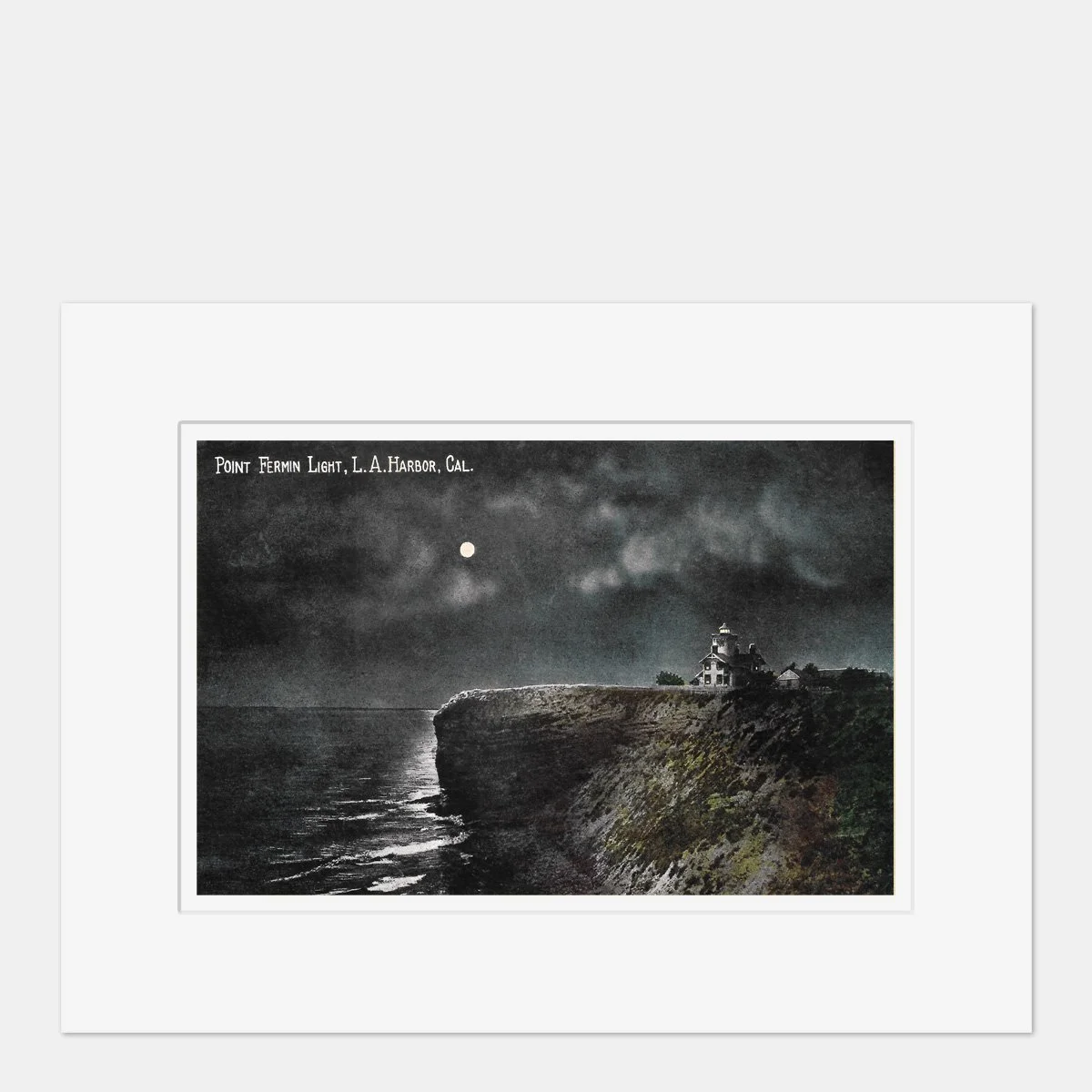 Wall Art - San Pedro Point Fermin - Circa 1910