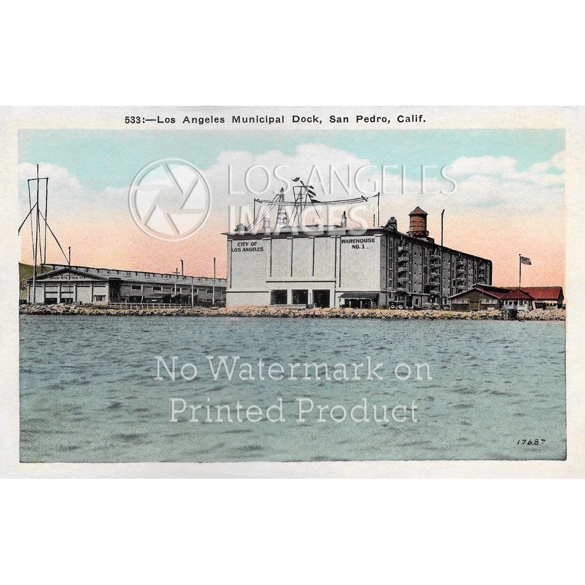 San Pedro Warehouse No 1 - Circa 1920