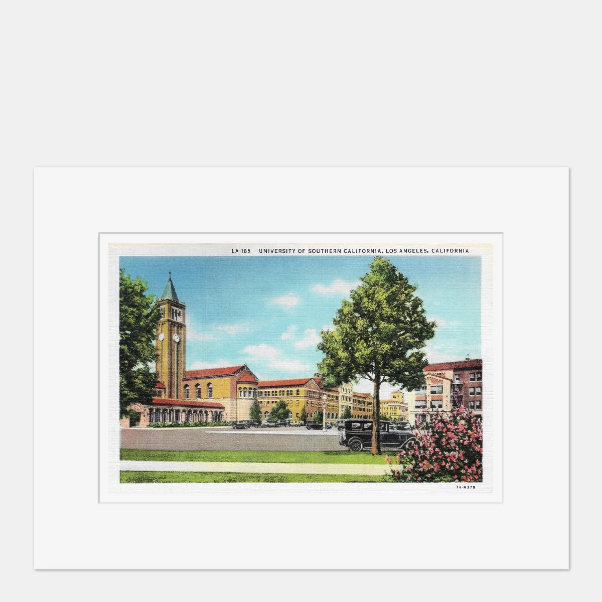 Wall Art - USC University of Southern California Los Angeles - 1931