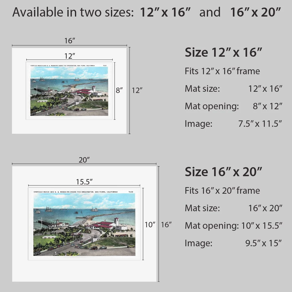 Wall Art - San Pedro Cabrillo Beach