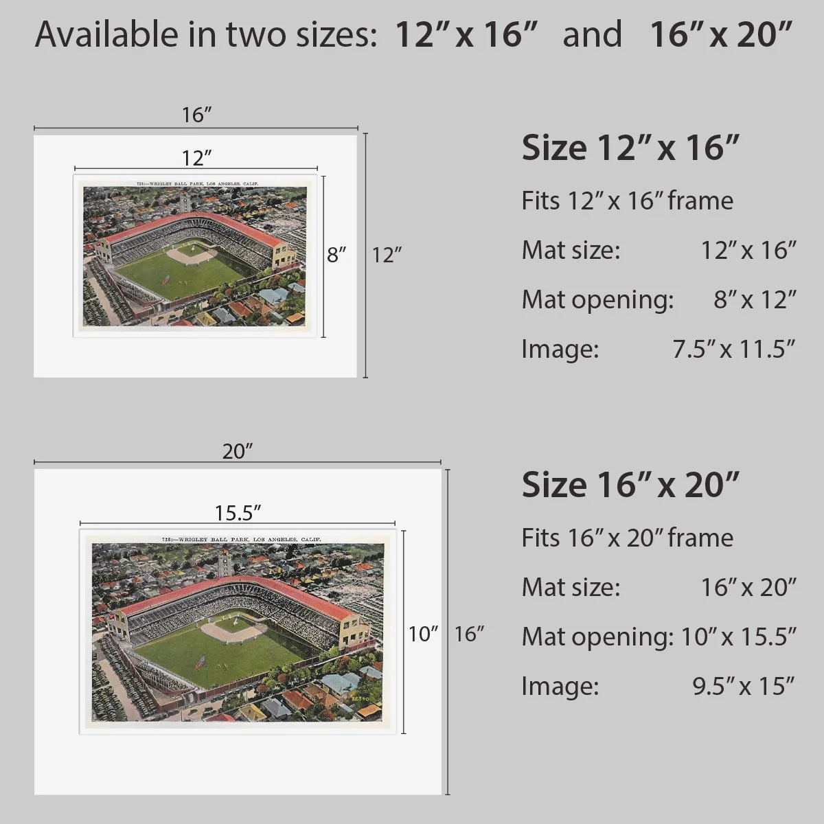 Wall Art - Wrigley Field Los Angeles - Circa 1925