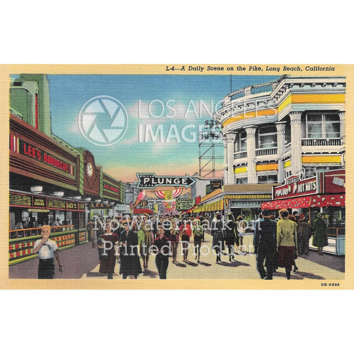 Long Beach The Pike - 1940