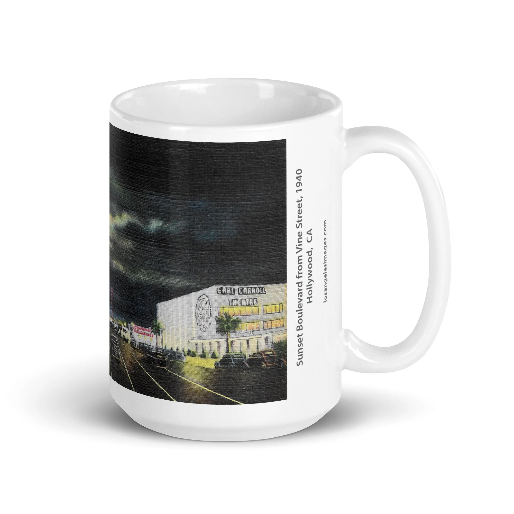 Mug - Sunset Boulevard, Hollywood - 1940