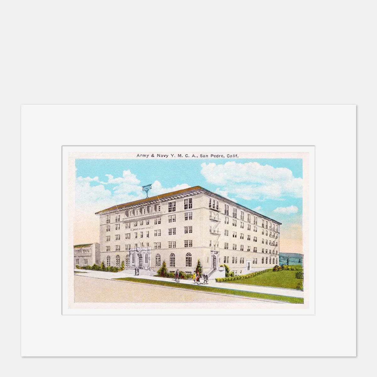 Wall Art - San Pedro YMCA on Beacon Street