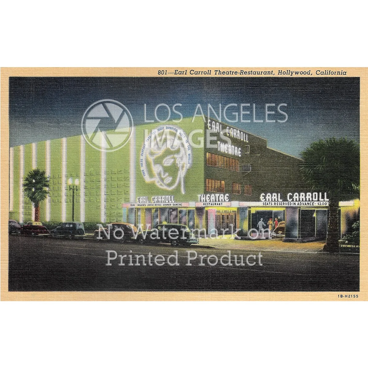 Earl Carroll Theater, Hollywood  - 1941