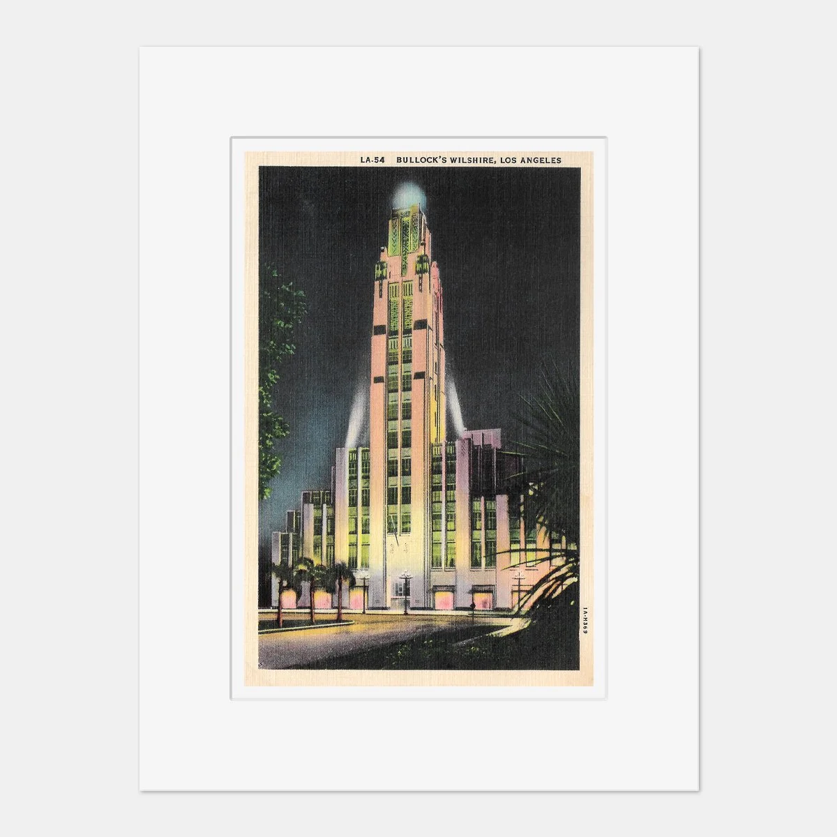 Wall Art - Bullock's Wilshire