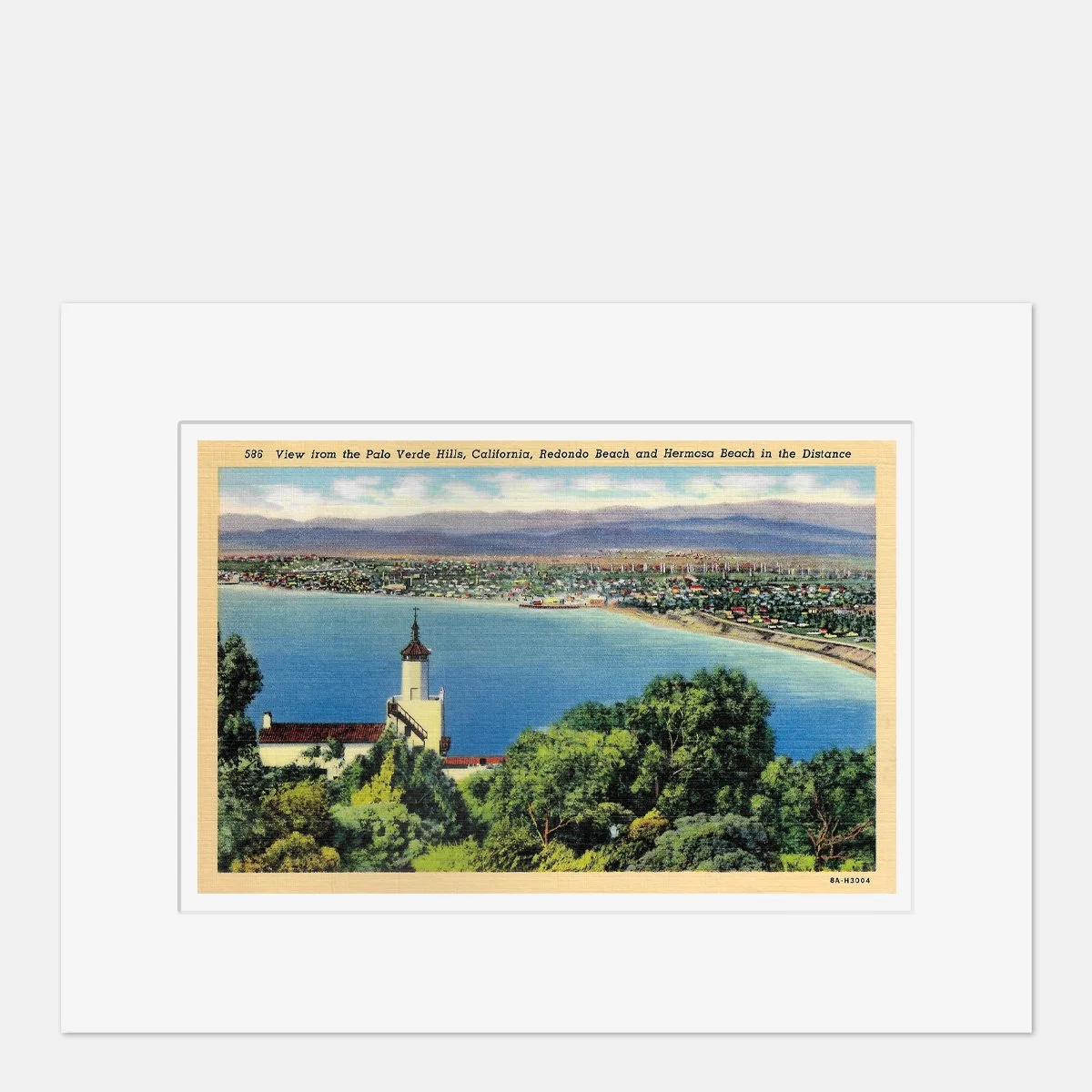 Wall Art - View from Palos Verdes - 1938