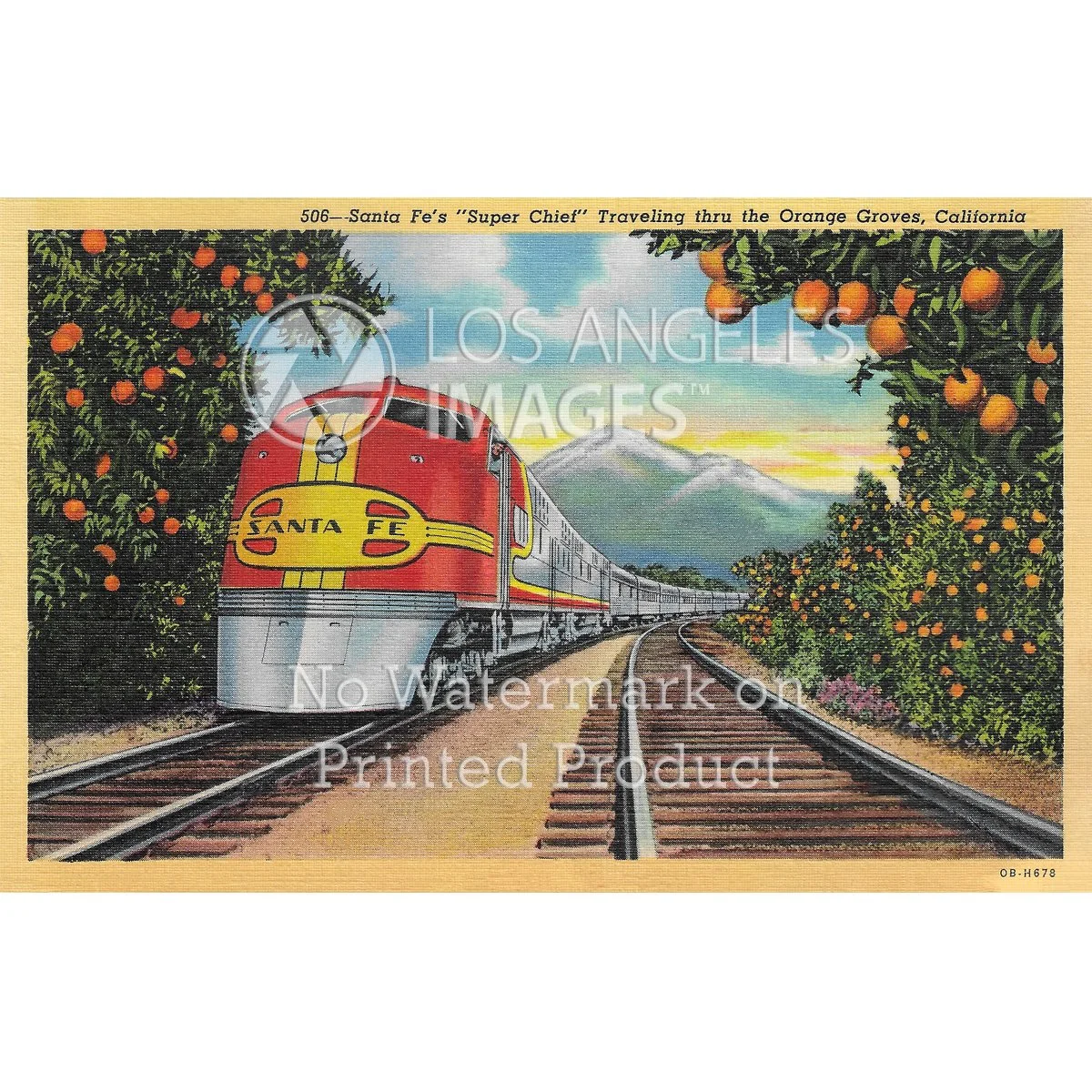 Santa Fe Train California
