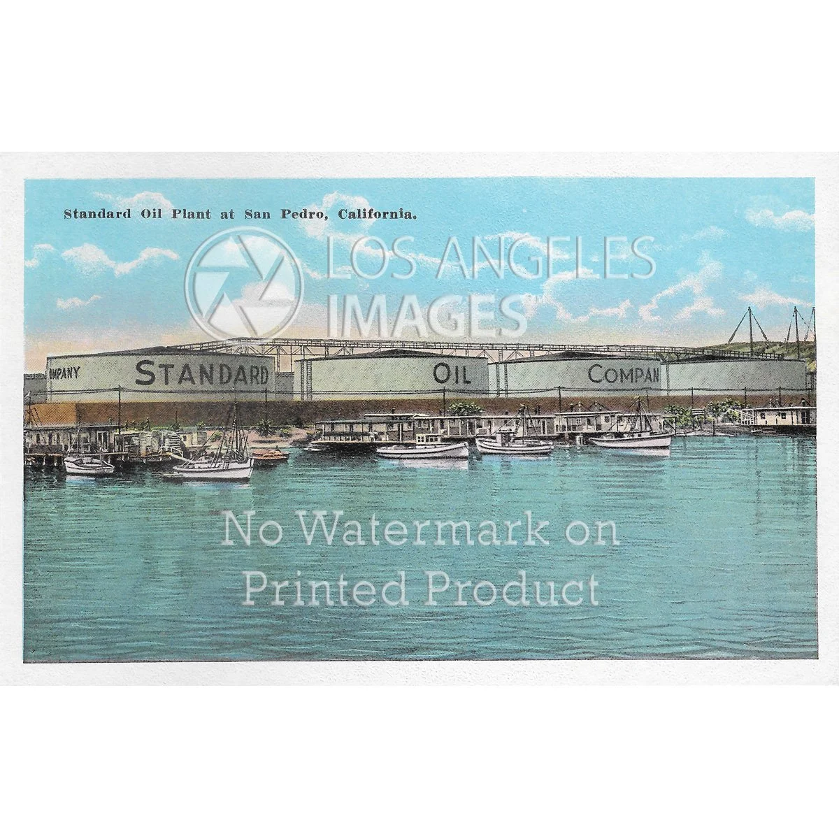 San Pedro Standard Oil Plant - Circa 1925