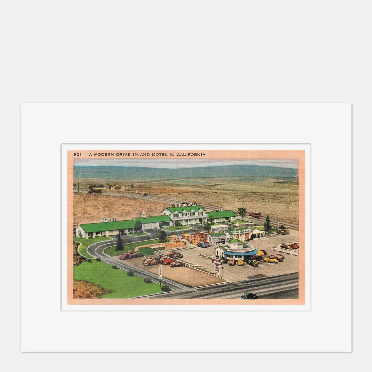 Wall Art - El Segundo Patmar's - Circa 1940