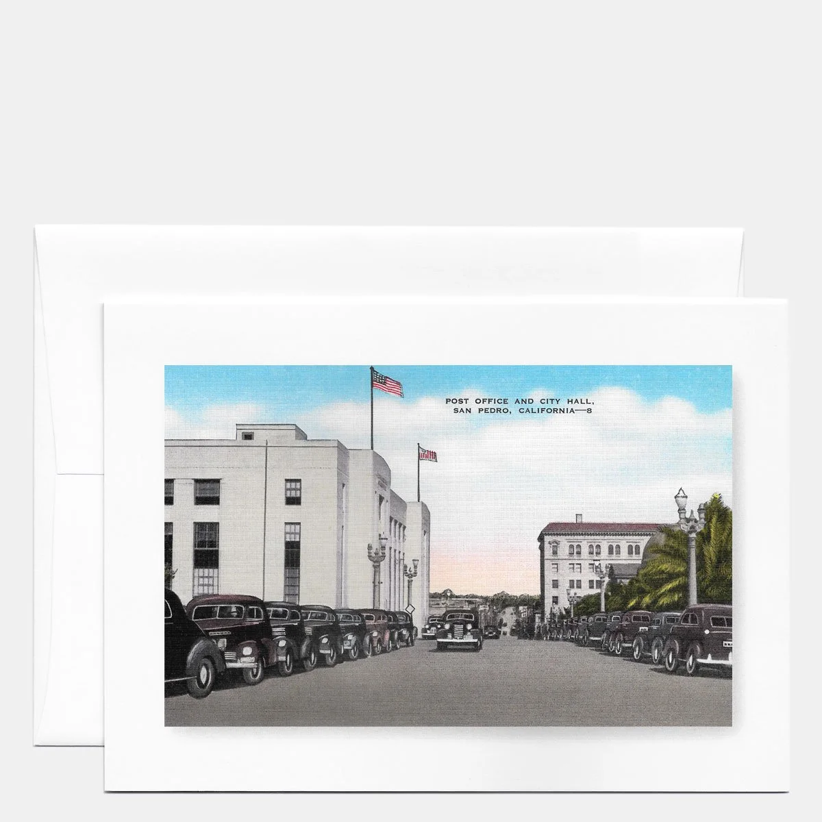 Post Office and City Hall, San Pedro, Circa 1936