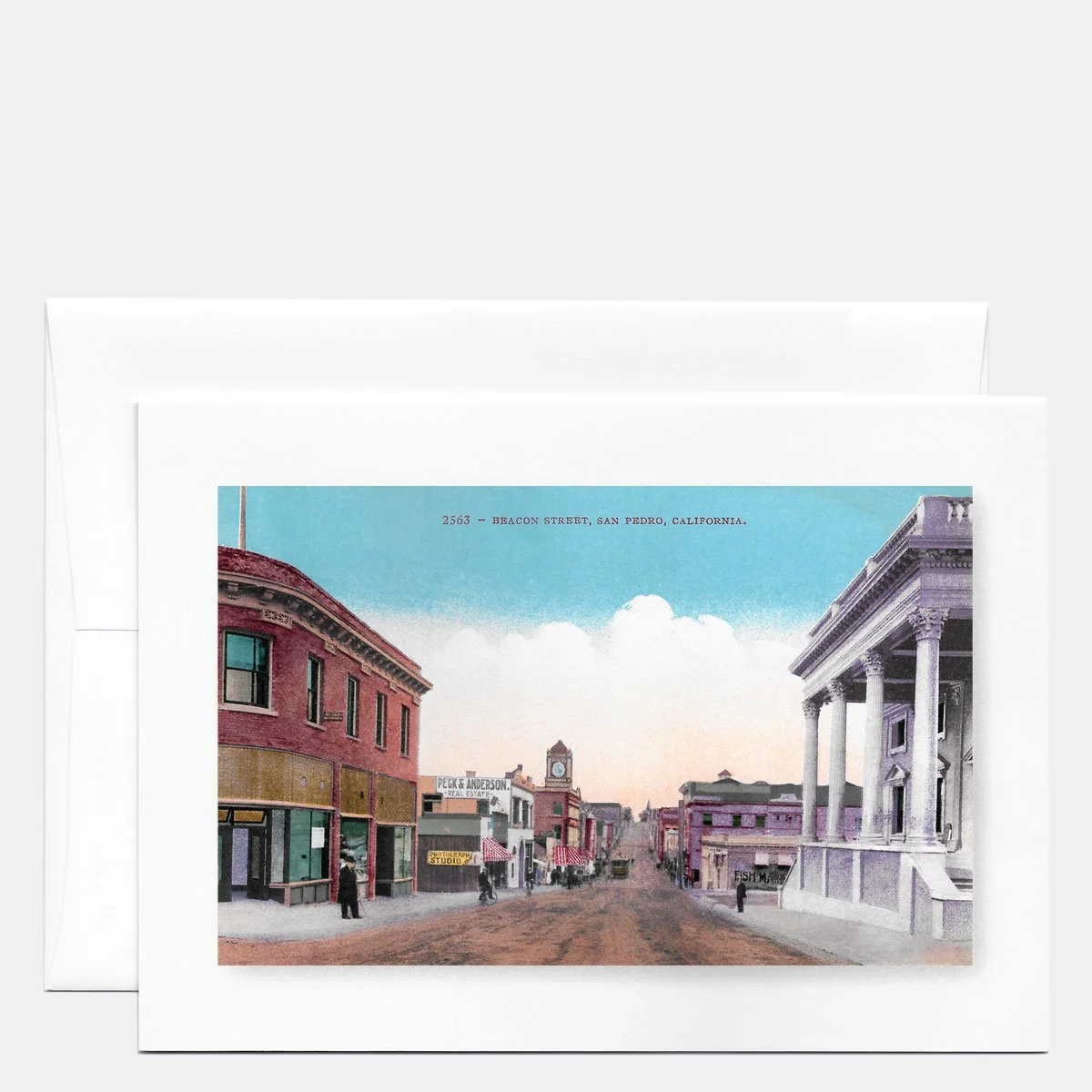 Beacon Street, San Pedro, Circa 1910