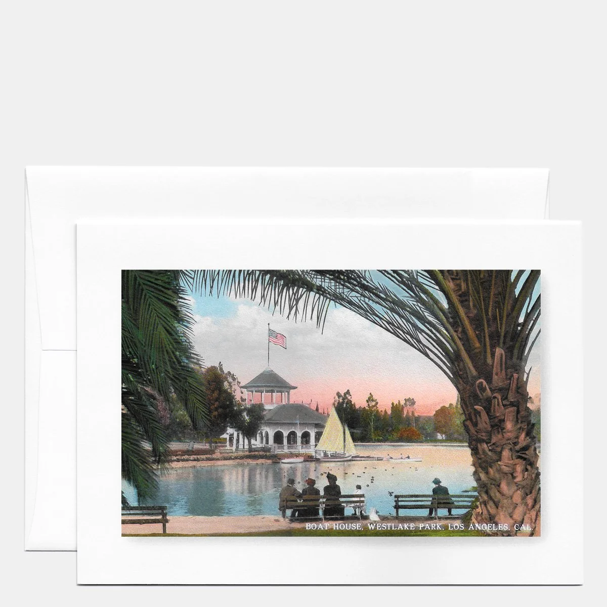 Boat House at Westlake Park, Los Angeles