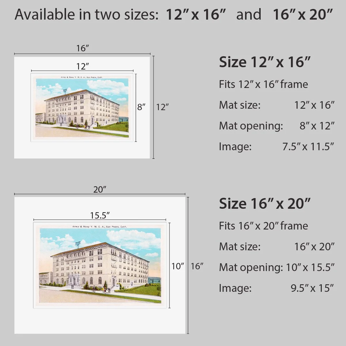 Wall Art - San Pedro YMCA on Beacon Street