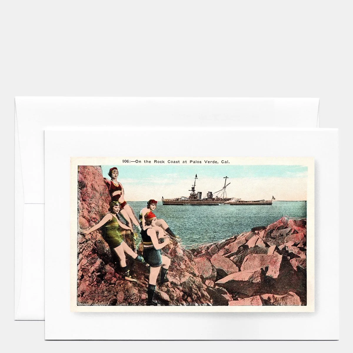 Palos Verdes, On the Rocks, Circa 1920