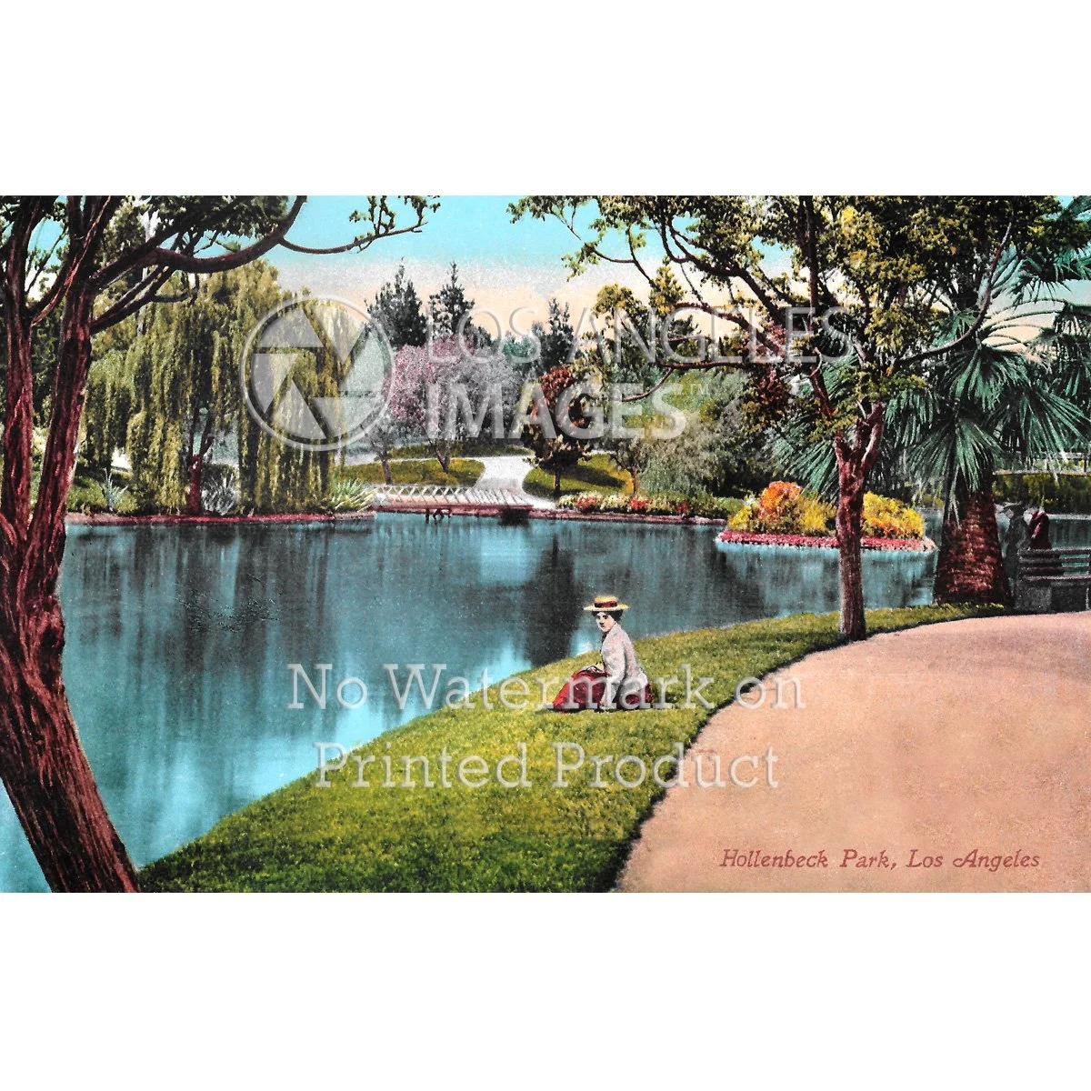 Hollenbeck Park, Los Angeles - Circa 1910