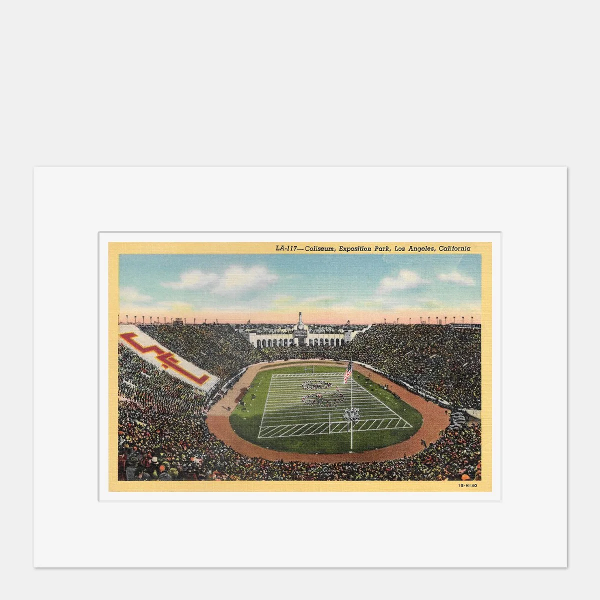 Wall Art - Coliseum, Exposition Park, Los Angeles - 1941