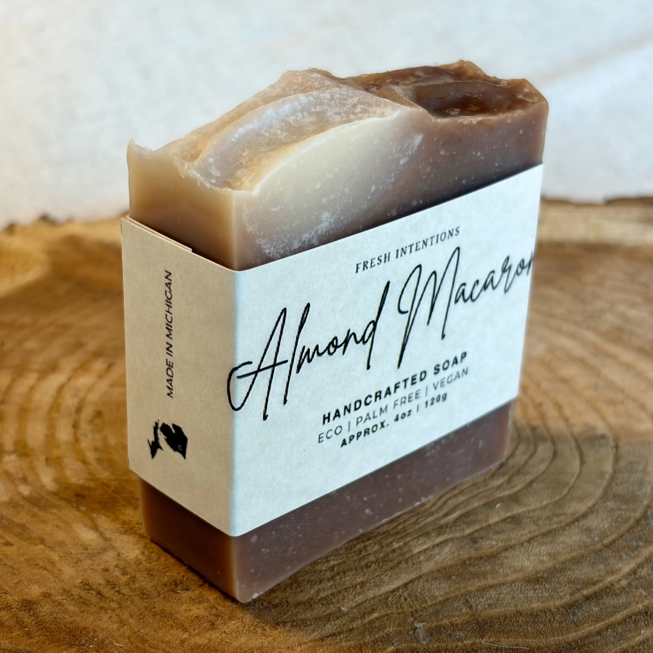 Almond Macaron Bar Soap - NEW