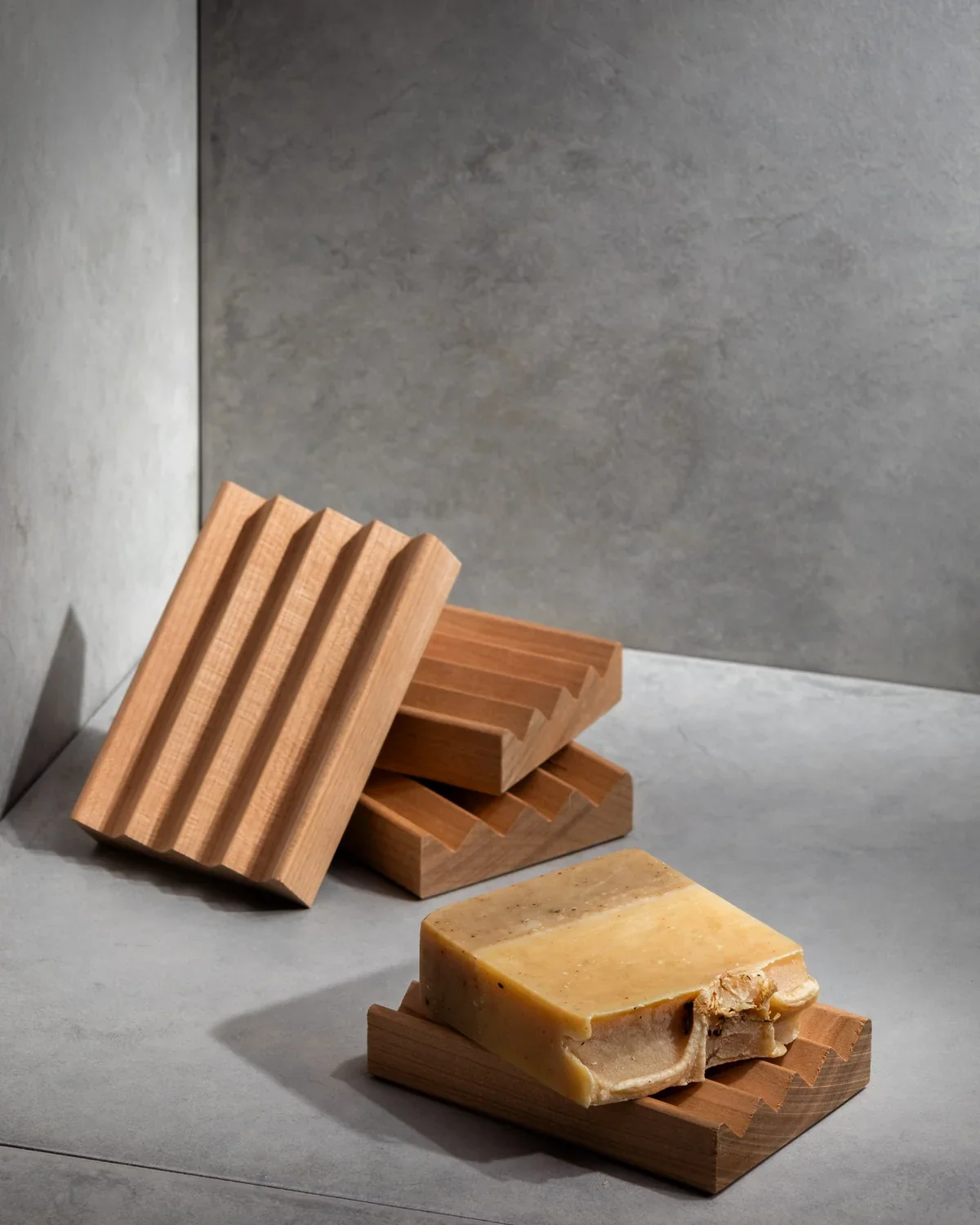 Alder Wood Soap Dish