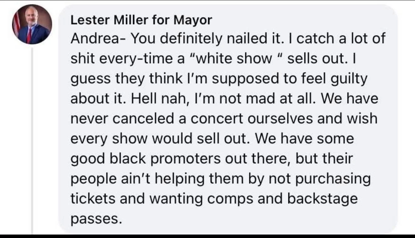 Chair Statement in response to Mayor racially divisive and disrespectful statement