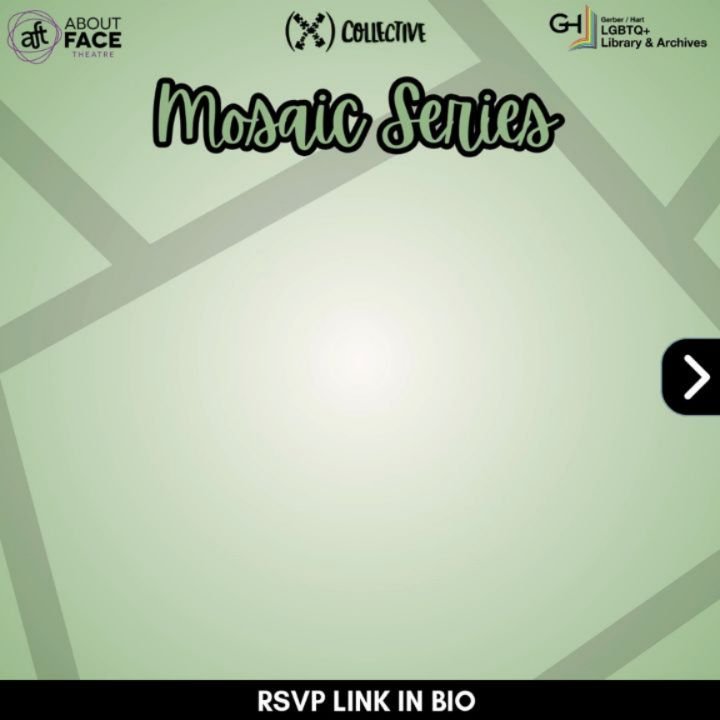 Last Call!

Registration for our next Mosaic Series Gathering for LGBTQ+ theatre artists closes this Friday!

Come connect. Come breathe. Come be held. And come tell your story.

Please also consider donating! We&rsquo;re raising $6000 to fund all 6 