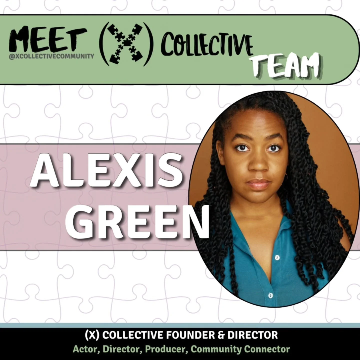 Meet our Founder &amp; Director, Alexis Green (@alexisagreen)!

Alexis Green (she/her) is a theatre artist, producer, and community connector based in Chicago (but still tied to her desert girl roots of Phoenix, Arizona). She is an alumnus of Arizona