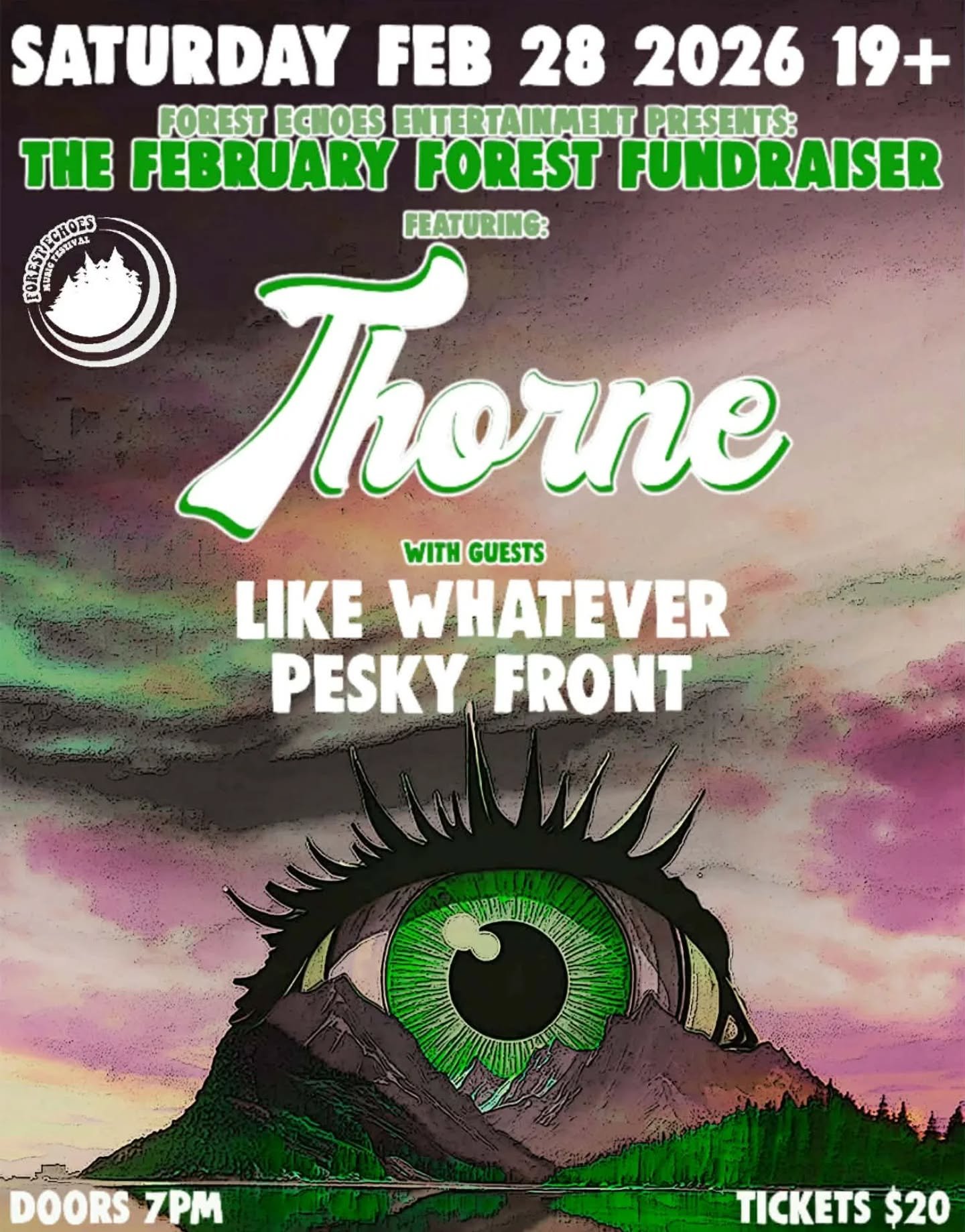 We'll be ripping it up with @forestechoesentertainment for their fundraiser this coming Saturday alongside @pesky_front and @benthornemusic at @cultuslakepub ‼️

I've heard tix are flying so ya betta get in there 😎🪽 ticket link in bio!