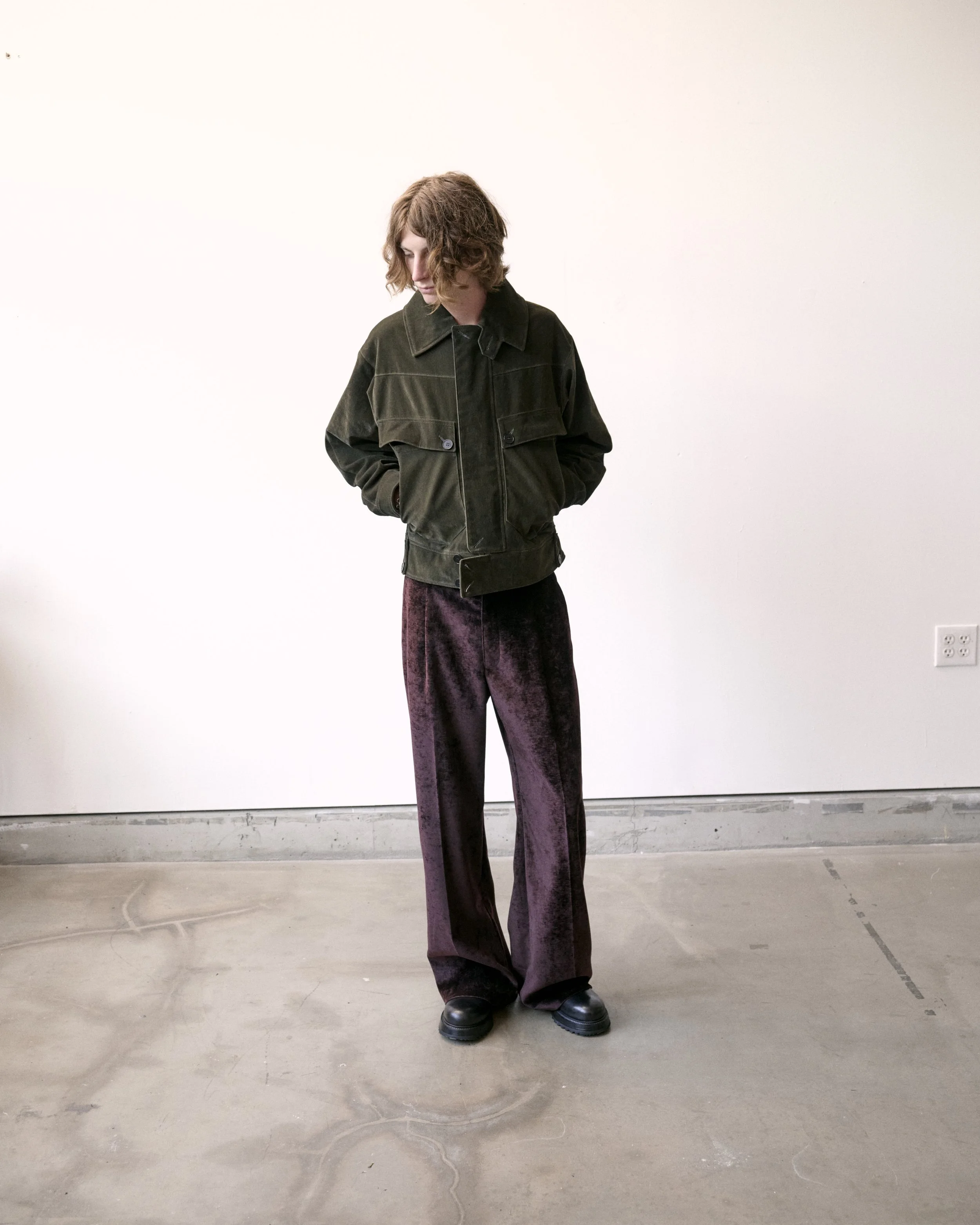 Velvet Blouson