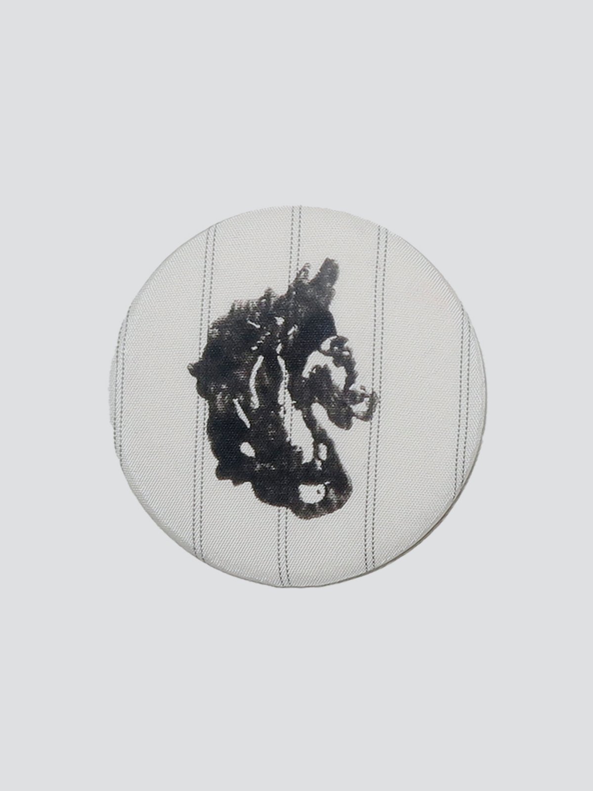 Striped Horse Head Button