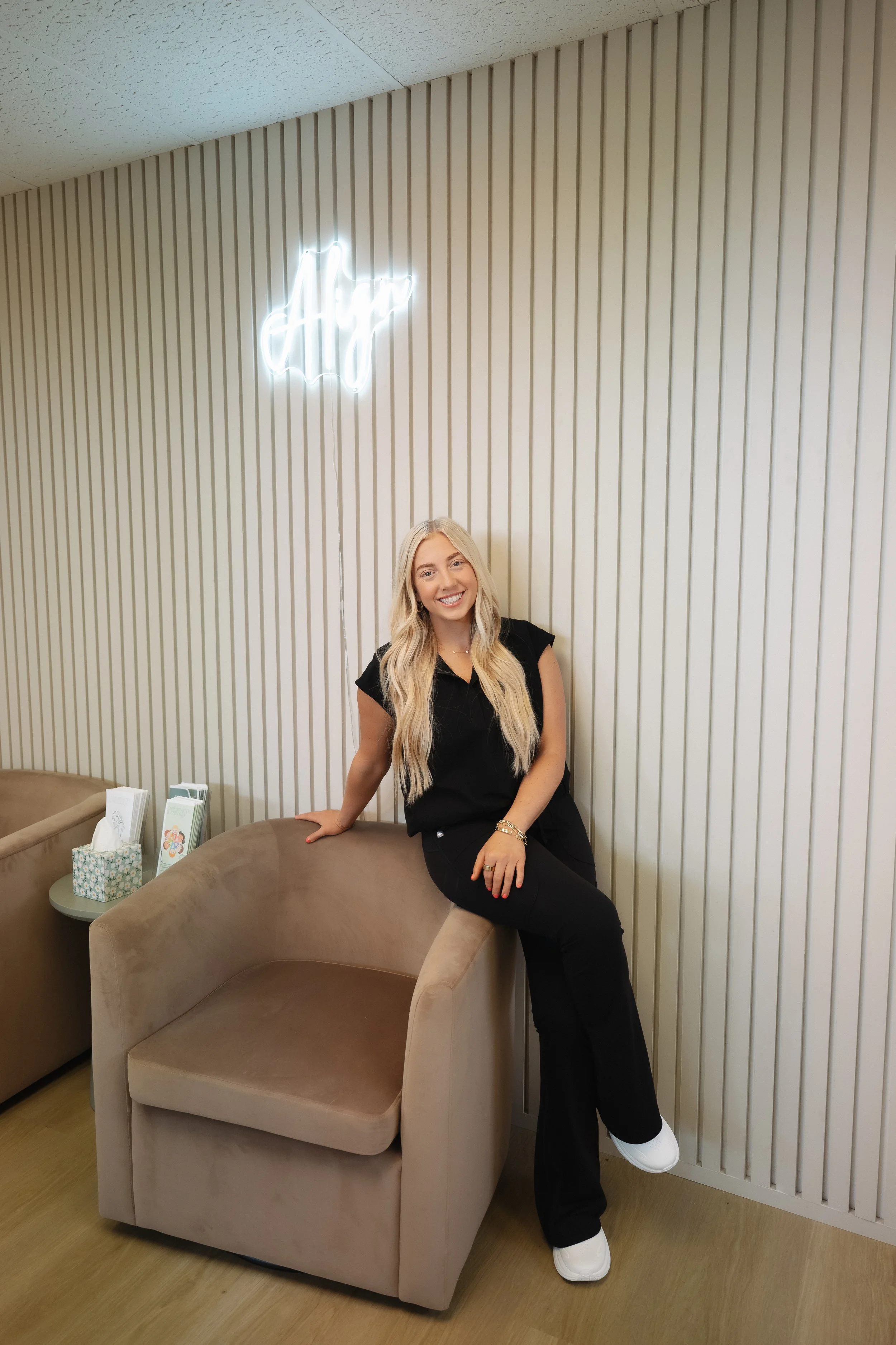 Dr. Maddy at Align Chiropractic Branding Session