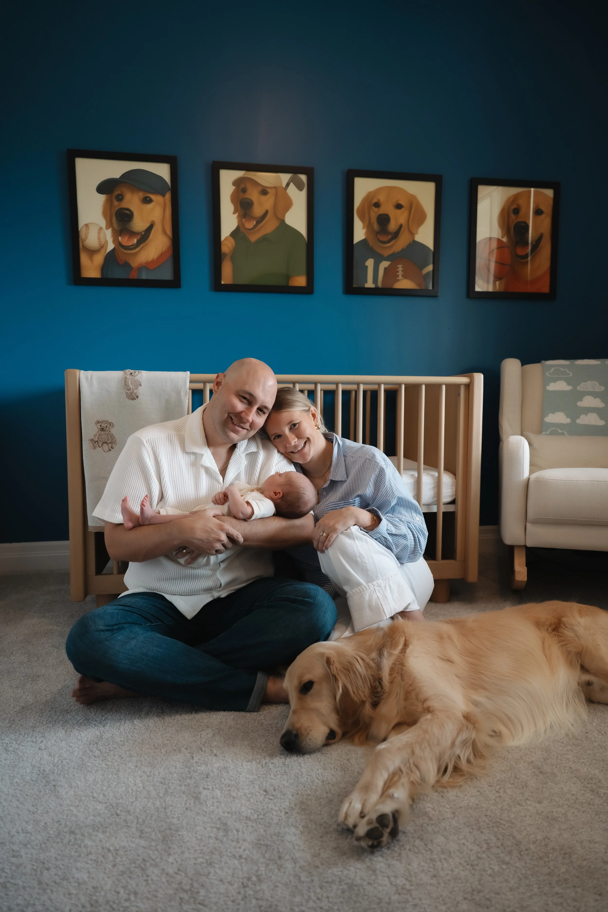 Baby Teddy's In-Home Newborn Session