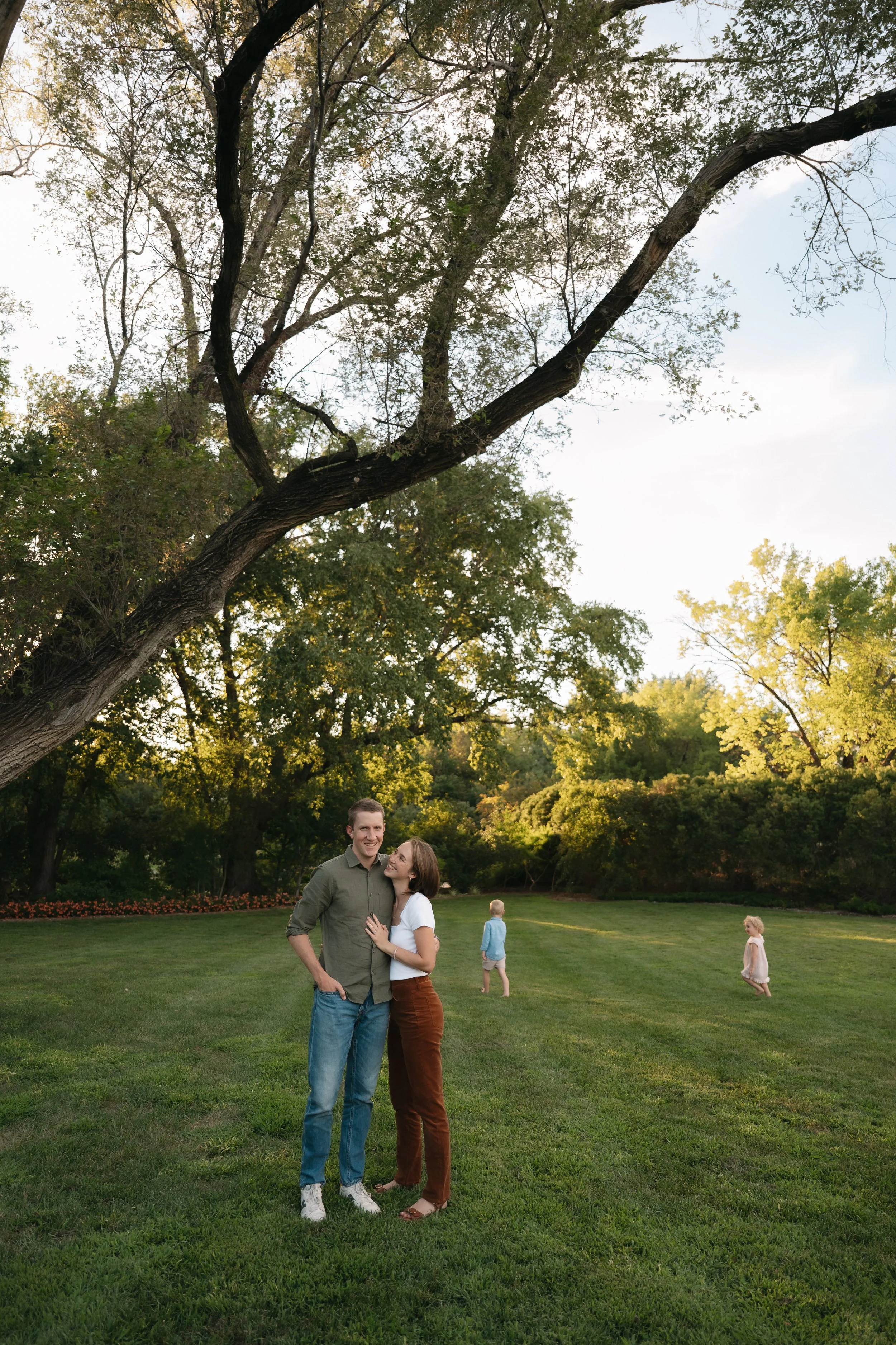 Seaton Family session at Botanica in Wichita, KS