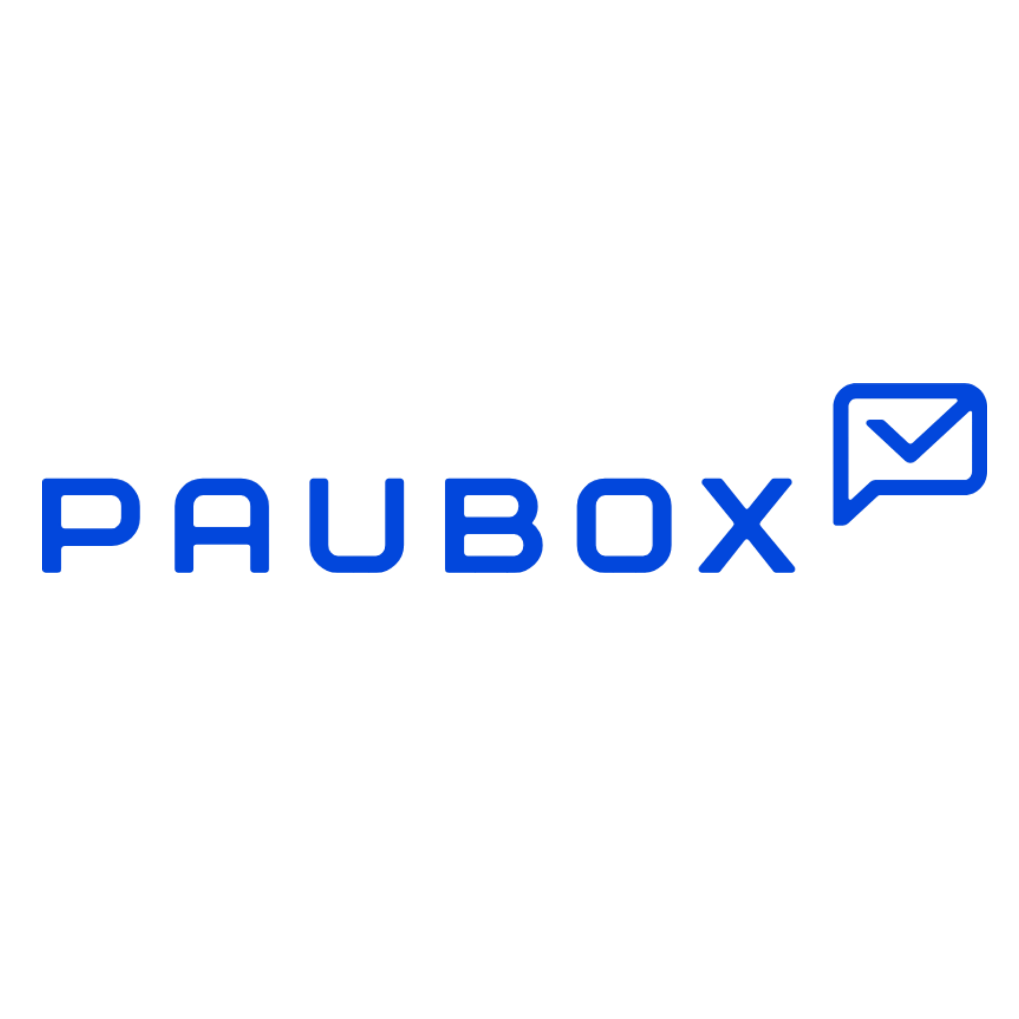 The logo of Purdue University, featuring a blue block 'P' and the word 'PU' in blue, with a blue checkmark inside the 'P'.