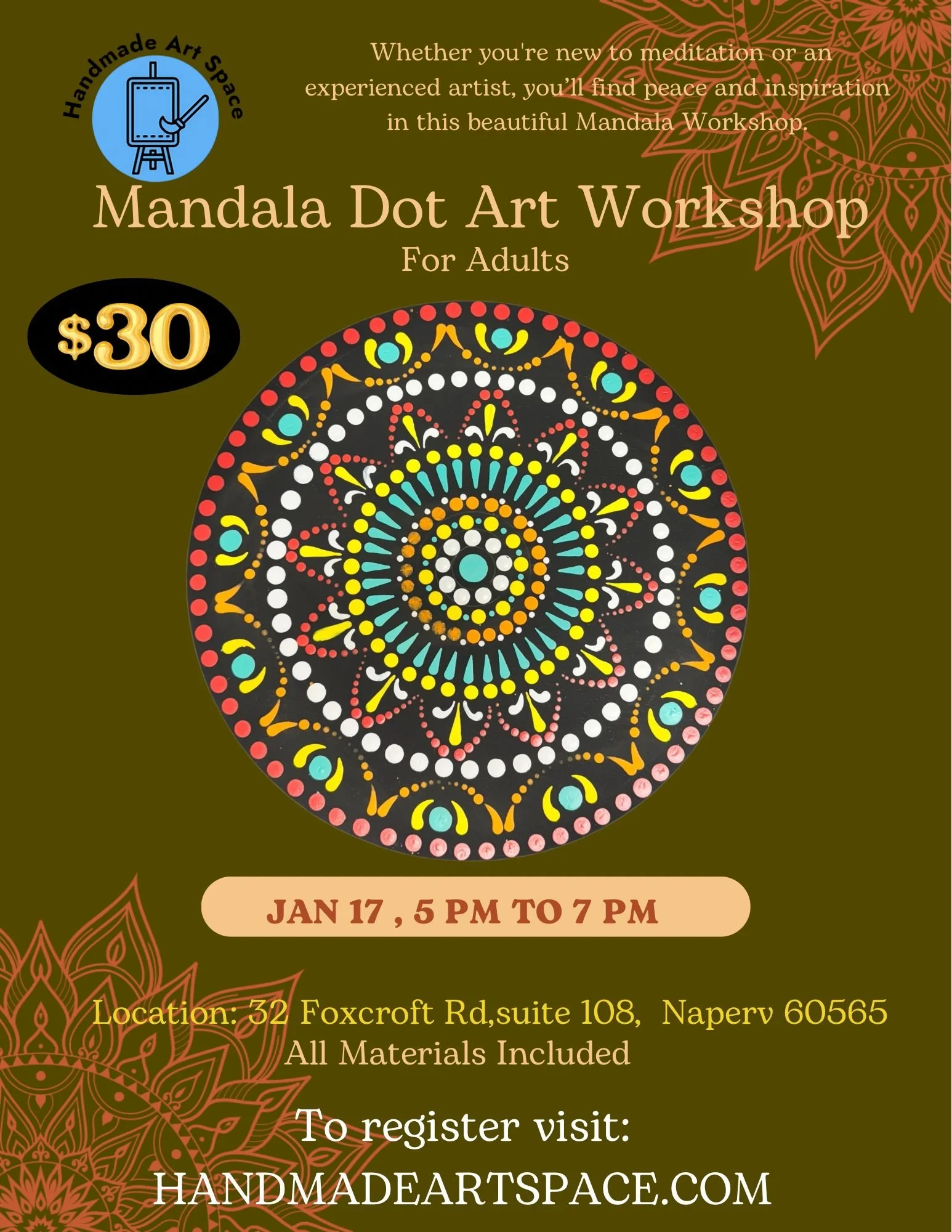 Mandal Dot Art Workshop