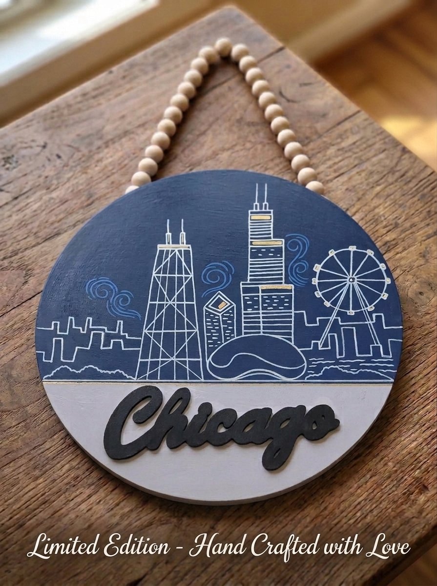 Chicago Skyline Sign (Navy & White).jpg
