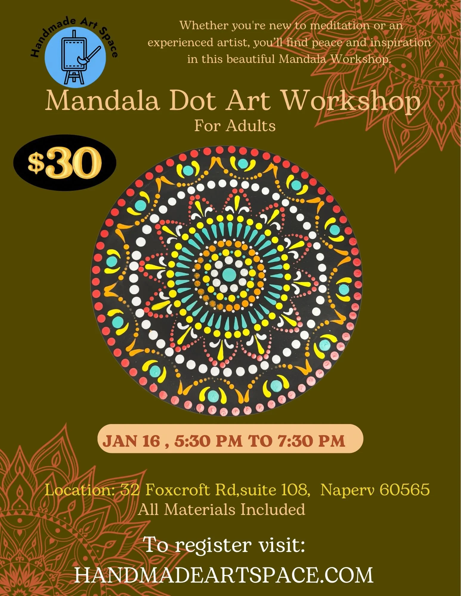 Mandal Dot Art Workshop