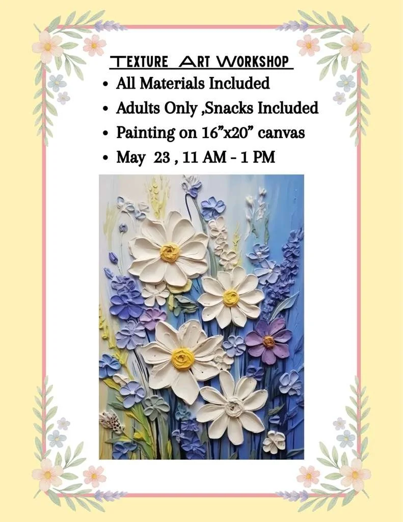 Texture Art Workshop - May 23