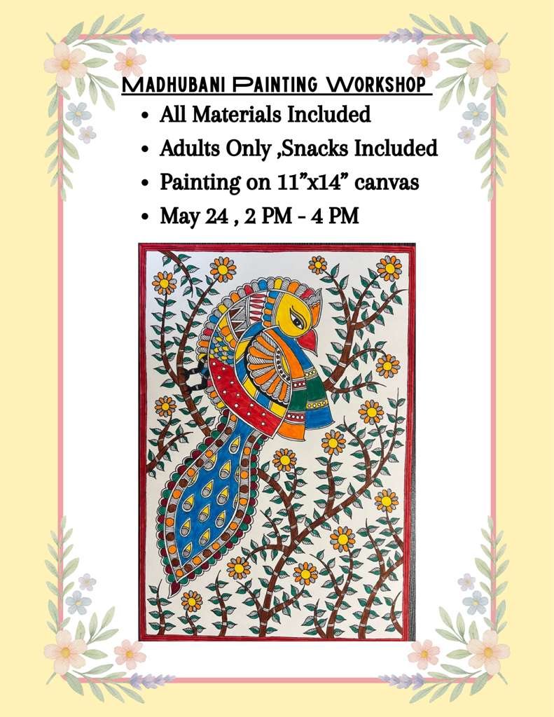 Madhubani Painting Workshop - May 24