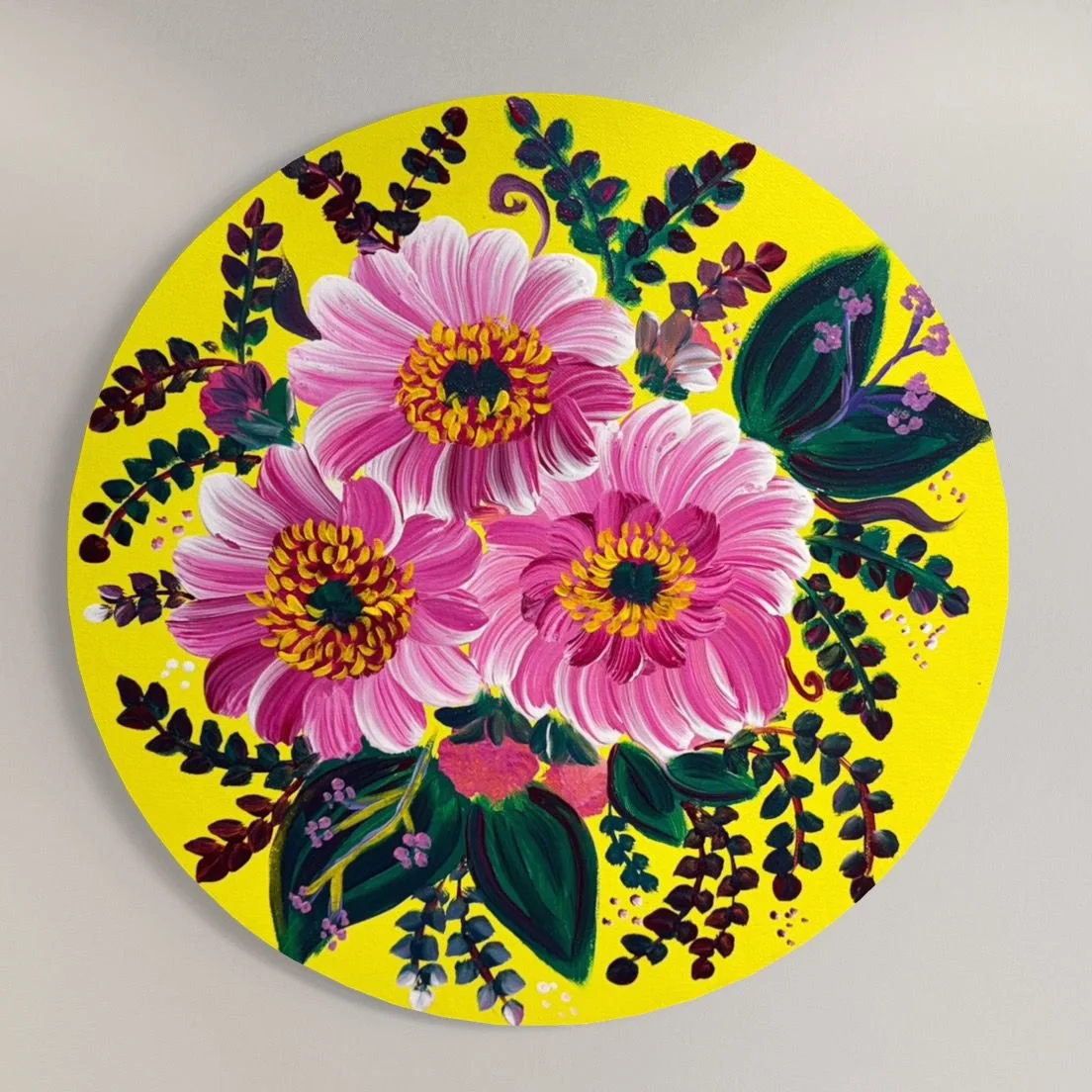 Floral Canvas Painting # 6