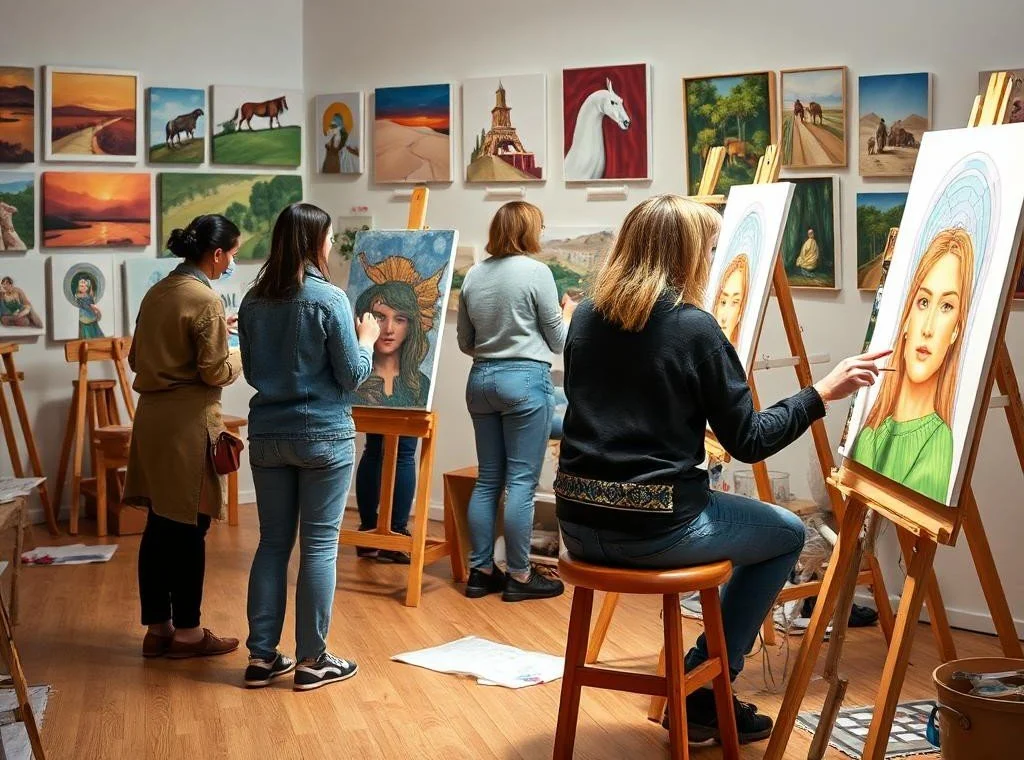 Art Classes for Adults - Saturday
