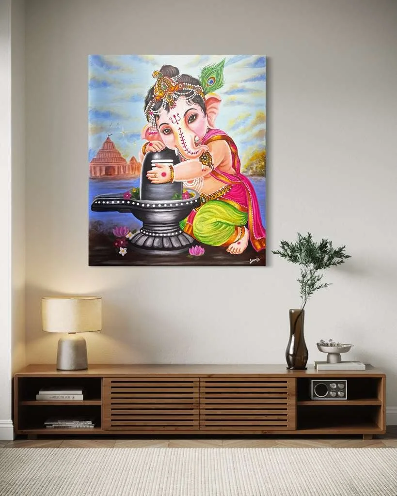 Little Ganesha’s blessing